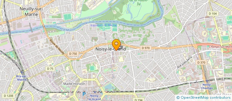 localisation de l'entreprise ETSA FORMATION  NOISY-LE-GRAND