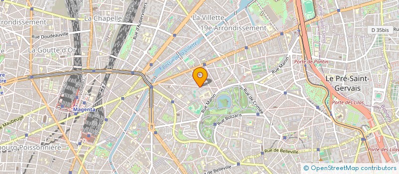 localisation de l'entreprise ETSAH TOVA  PARIS