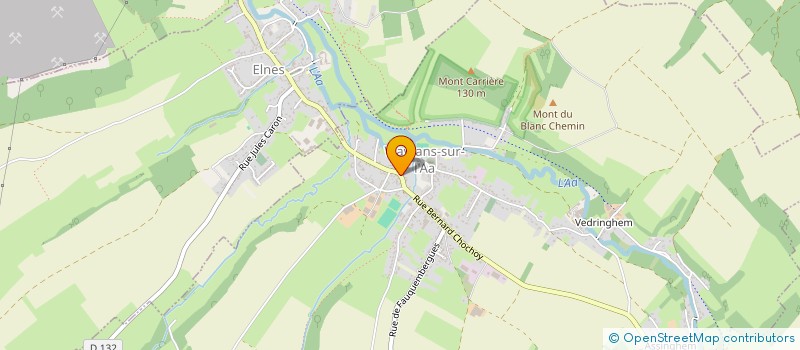 localisation de l'entreprise ETSC  WAVRANS-SUR-L'AA