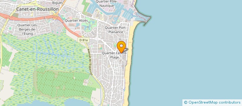 localisation de l'entreprise ETSIJOSE  CANET-EN-ROUSSILLON