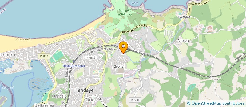 localisation de l'entreprise ETSJAD  HENDAYE