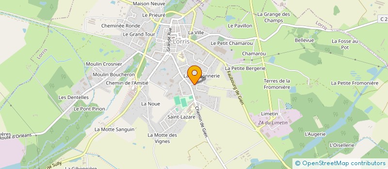 localisation de l'entreprise ETSLI à LORRIS