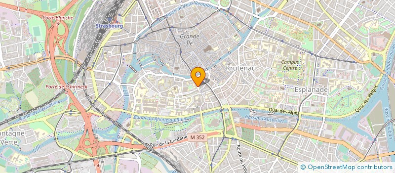 localisation de l'entreprise ETTENHEIMMUNSTER à STRASBOURG