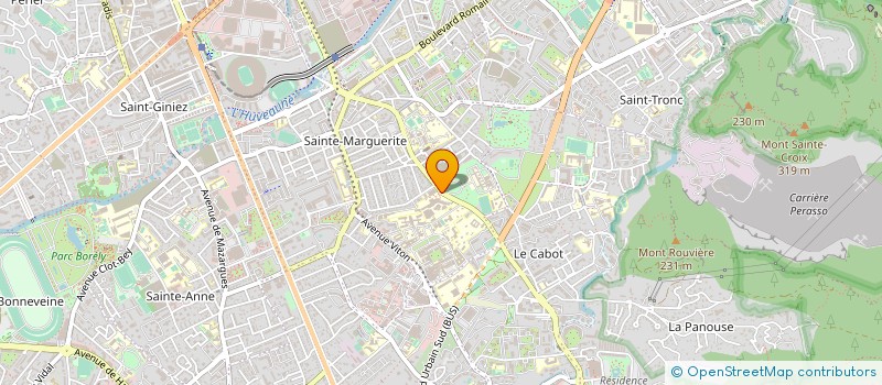 localisation de l'entreprise ETU RELAT DIEFERENCIAT LYMPHOIDE CANCER  MARSEILLE