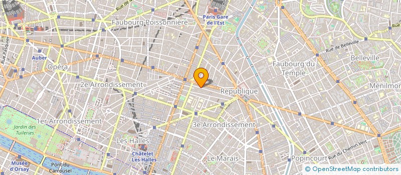 localisation de l'entreprise ETUD GESTION ADMINI BUREAUTIQU  PARIS