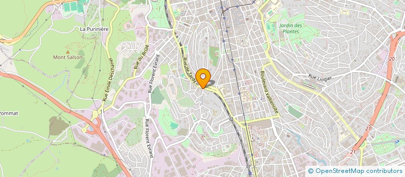 localisation de l'entreprise ETUD INSTALL APPAREILLAGES ELECTRONIQUES à SAINT-ETIENNE