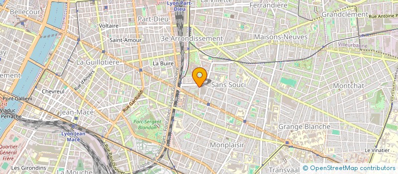 localisation de l'entreprise ETUD TECH REALIS AUTOM MICRO-INFORM à LYON