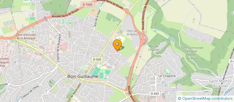 localisation de l'entreprise ETUDE AUTOMATISME INDUSTRIEL à BOIS-GUILLAUME