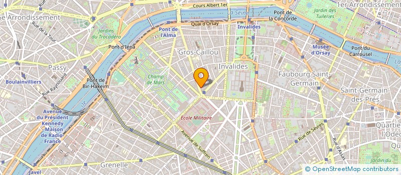 localisation de l'entreprise ETUDE BOSQUET  PARIS