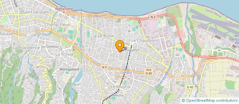 localisation de l'entreprise ETUDE COBALT à SAINT-DENIS