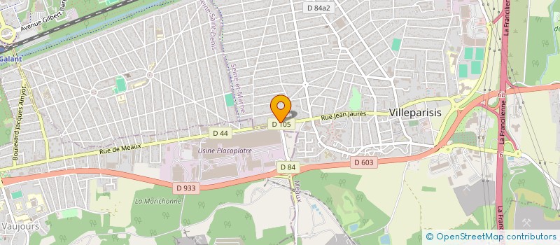 localisation de l'entreprise ETUDE CONCEPT REALIS INDUST ET PARTICUL à VILLEPARISIS
