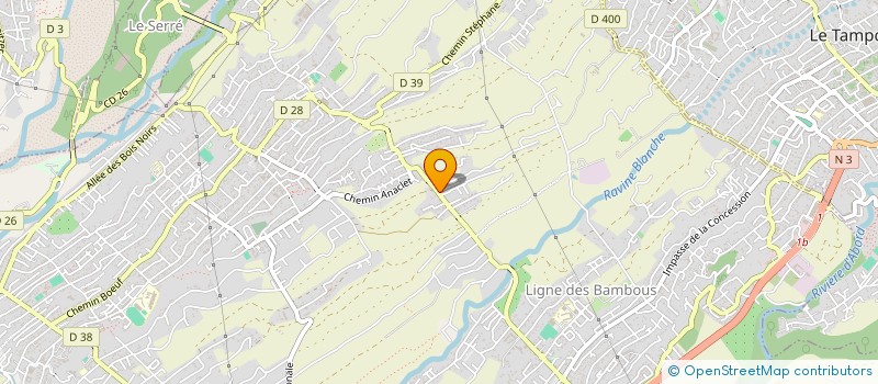 localisation de l'entreprise ETUDE CONCEPTION MAINTENANCE RESEAU à SAINT-PIERRE