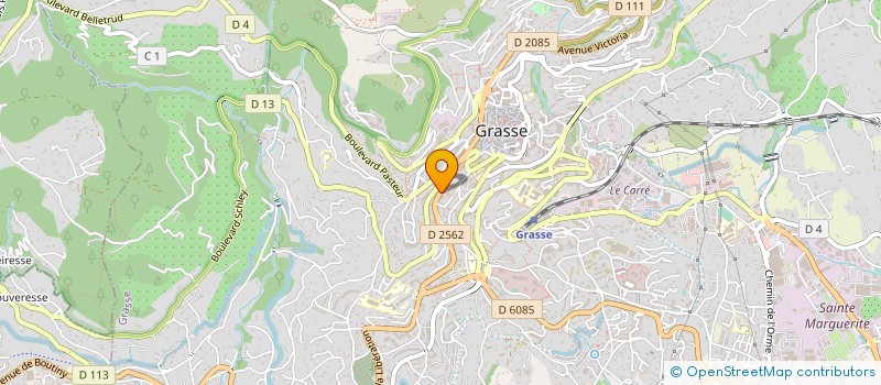 localisation de l'entreprise ETUDE CONSEIL DEFISCALISATION (SIGLE LAPLATEFORME-DIAGNOSTIC.COM) à GRASSE