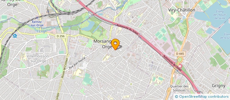 localisation de l'entreprise ETUDE CONSEIL ET REALISATION METAL à MORSANG-SUR-ORGE