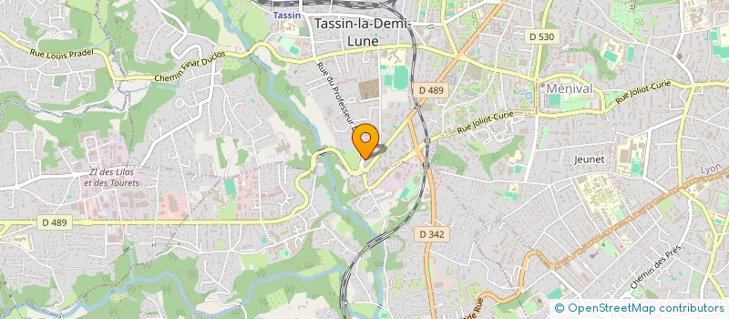 localisation de l'entreprise ETUDE CONSEIL GESTION STRATEGIE à TASSIN-LA-DEMI-LUNE