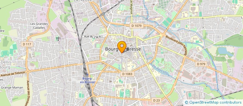 localisation de l'entreprise ETUDE CONSEIL RELATIONNEL à BOURG-EN-BRESSE