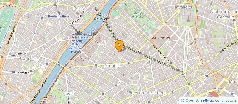 localisation de l'entreprise ETUDE CONSEILS INVESTISSEMENTS  PARIS