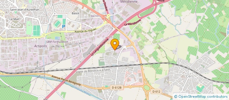 localisation de l'entreprise ETUDE CREATION SELLERIE à VILLENEUVE-LES-BEZIERS