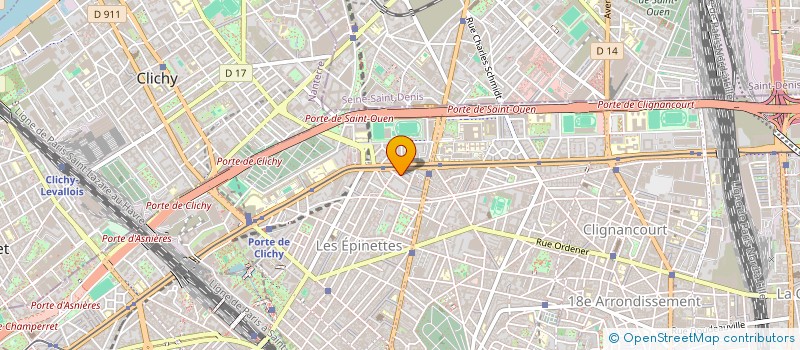 localisation de l'entreprise ETUDE DAMREMONT  PARIS