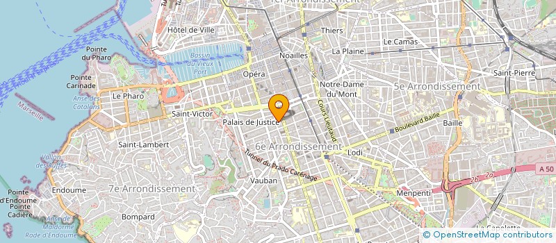localisation de l'entreprise ETUDE DE PROVENCE à MARSEILLE