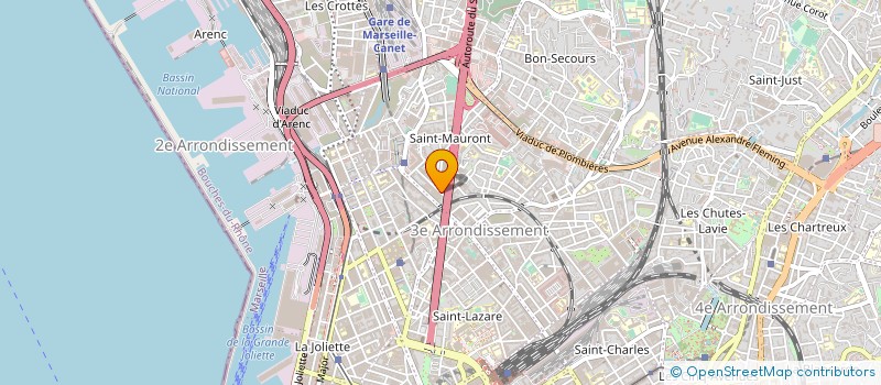localisation de l'entreprise ETUDE DE REALISATION ET DE PRODUCTION à MARSEILLE