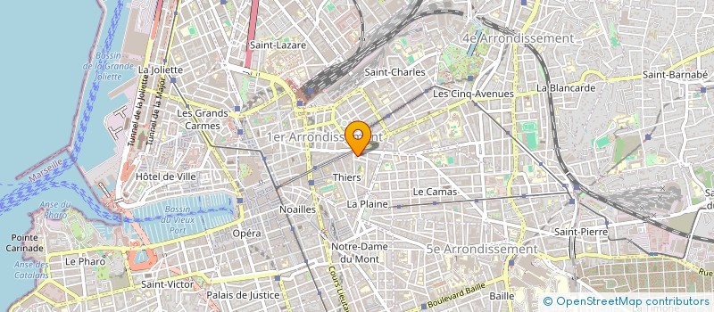 localisation de l'entreprise ETUDE DES DISCIPLINES DE COMBAT MODERNES ET TRADITIONNELS  MARSEILLE