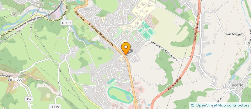 localisation de l'entreprise ETUDE DES MIROIRS NOTAIRES ASSOCIEES  CHERBOURG-EN-COTENTIN