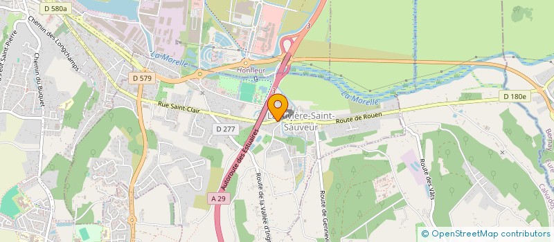 localisation de l'entreprise ETUDE DEVELOPPEMENT IMMOBILIER  LA RIVIERE-SAINT-SAUVEUR