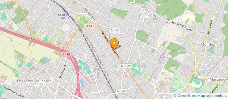 localisation de l'entreprise ETUDE DIFFUSION INT FOURNITURE IDEE SCE à SAINT-PRIX