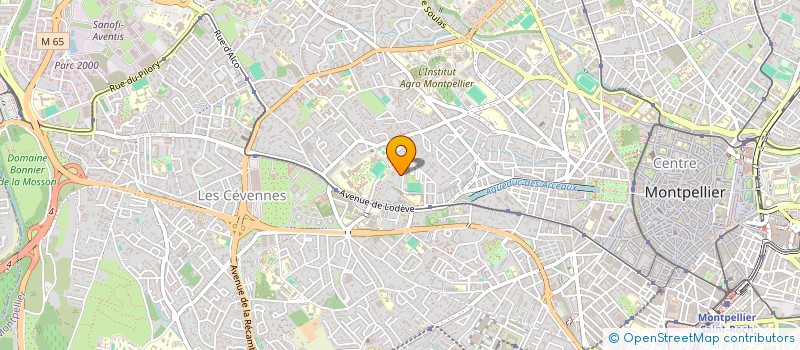 localisation de l'entreprise ETUDE ECONOMIE CONSTRUCTION à MONTPELLIER