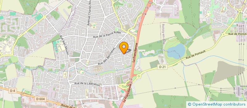 localisation de l'entreprise ETUDE ENERGY à PONTAULT-COMBAULT
