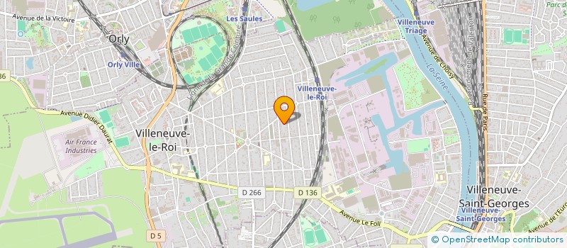 localisation de l'entreprise ETUDE ET CONDUITE DU CHANGEMENT ECC  VILLENEUVE-LE-ROI