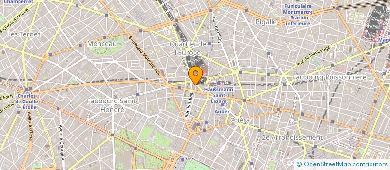 localisation de l'entreprise ETUDE ET COORDINATION FINANCIERE  PARIS