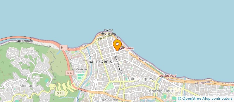 localisation de l'entreprise ETUDE ET MAITRISE D'OEUVRE à SAINT-DENIS