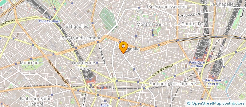 localisation de l'entreprise ETUDE ET REALISATION à PARIS