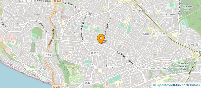 localisation de l'entreprise ETUDE EXPERTISE CONSEIL à LE HAVRE