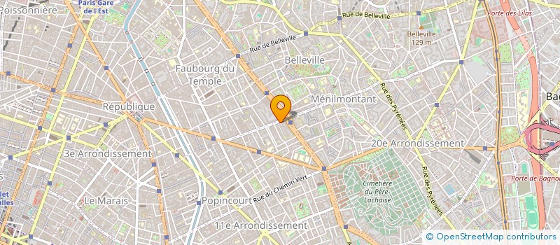 localisation de l'entreprise ETUDE FABRIC OUTILL RAMON ENTRET CANALIS à PARIS