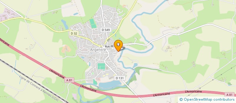 localisation de l'entreprise ETUDE GENEALOGIQUE AUDIBERT-LADUREE  EVRON