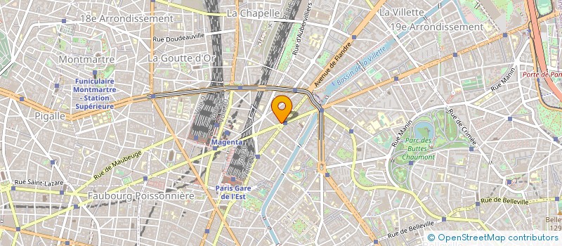 localisation de l'entreprise ETUDE MARLAY  PARIS