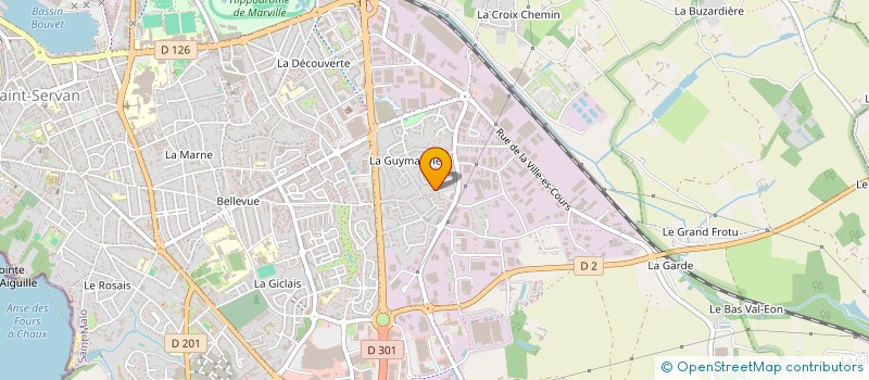 localisation de l'entreprise ETUDE MD CONSEILS ET FINANCEMENTS à SAINT-MALO