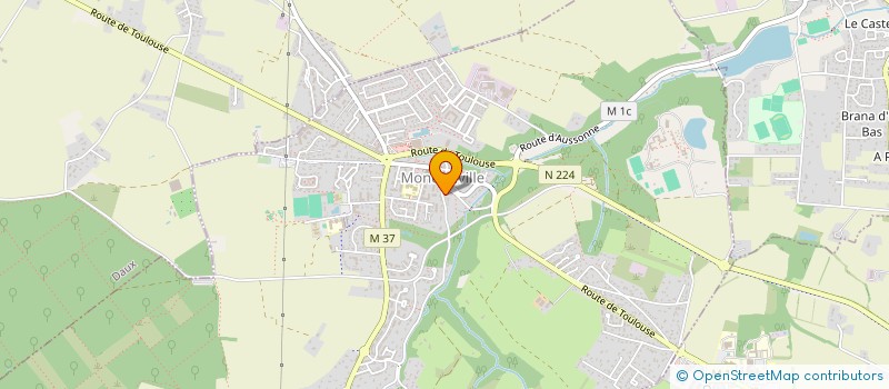 localisation de l'entreprise ETUDE MISSION BUREAUTIQUE  MONDONVILLE