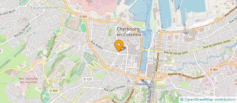 localisation de l'entreprise ETUDE NAPOLEON  CHERBOURG-EN-COTENTIN