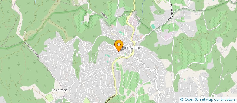 localisation de l'entreprise ETUDE NOTARIALE ROUSSEL  LA CROIX-VALMER