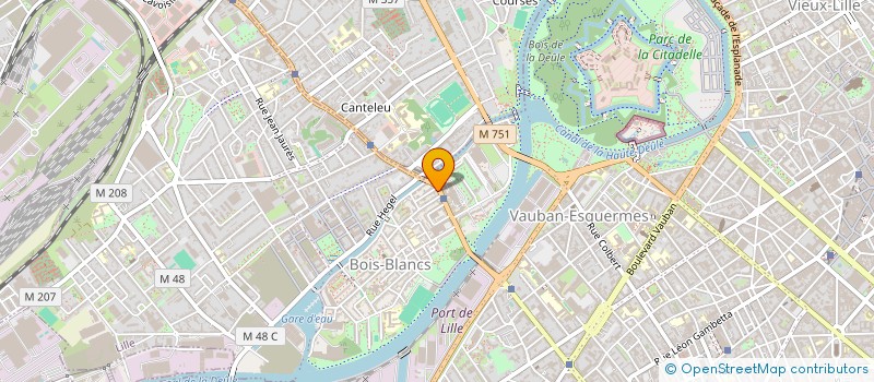 localisation de l'entreprise ETUDE PATHOLOGIE APPAREIL REPRODUCTEUR à LILLE