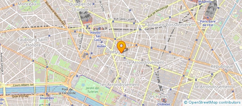 localisation de l'entreprise ETUDE POUR INFORMATION TRANSPORT URBAIN à PARIS