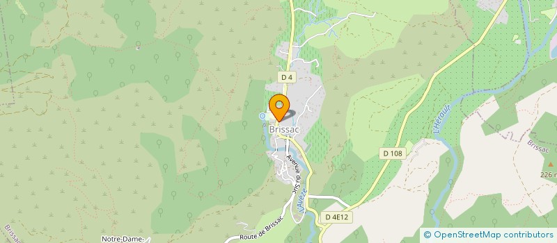 localisation de l'entreprise ETUDE & PROMOTION SOC DE L'INFORMATION  BRISSAC