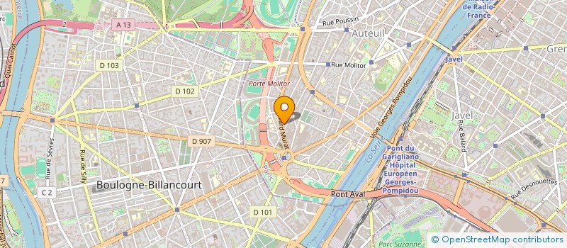 localisation de l'entreprise ETUDE REAL DUTOURNIER GABERT  PARIS