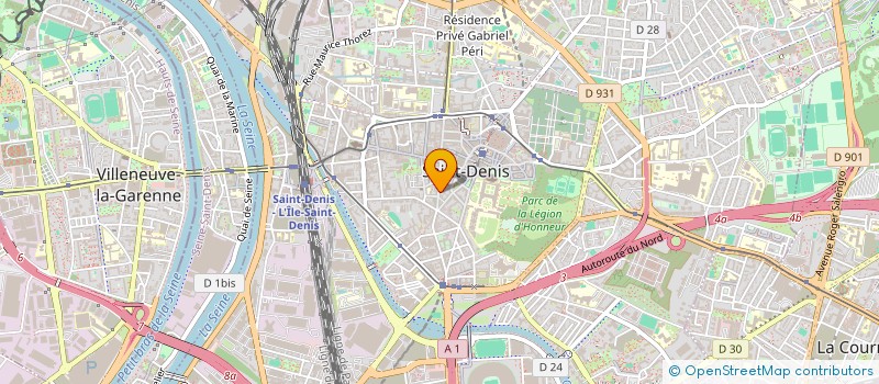 localisation de l'entreprise ETUDE REALIS FORMATION MAINTEN INFORMATI à SAINT-DENIS