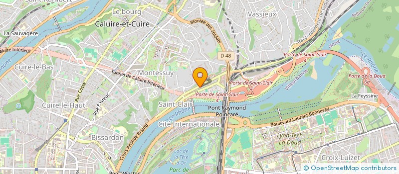 localisation de l'entreprise ETUDE REALIS MAINTENANCE ELECTR SECURITE  CALUIRE-ET-CUIRE