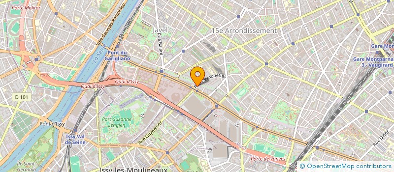 localisation de l'entreprise ETUDE REALISATION PROJETS INDUSTRIELS  PARIS